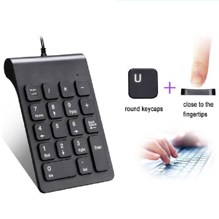 Laptop Wired Digital Mini USB Keyboard
