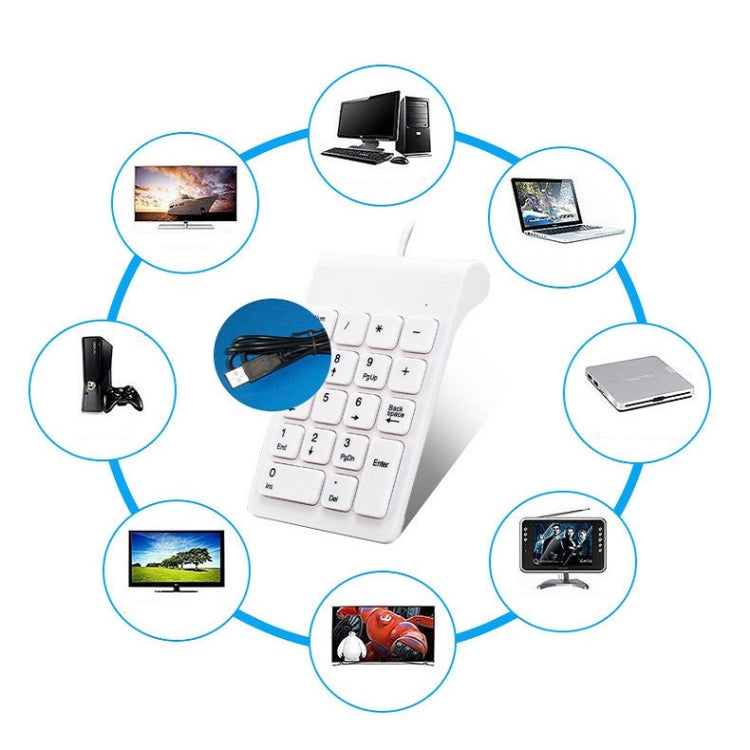 Laptop Wired Digital Mini USB Keyboard