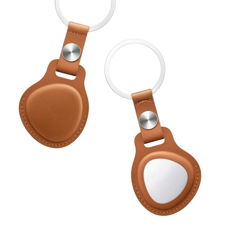 Leather Keychain Protective Sleeve For Huawei Tag GPS Tracker Locator