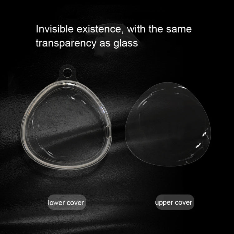 For Huawei Tag Tracker 2pcs Cover All Inclusive Soft Silicone Protective Case(Transparent)