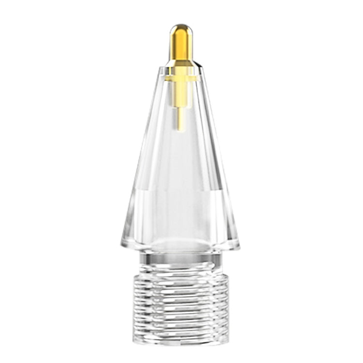 For Apple Pencil 1/2 Transparent Replacement Pen Tip Transform Nib,Style: 5.0 Golden Needle