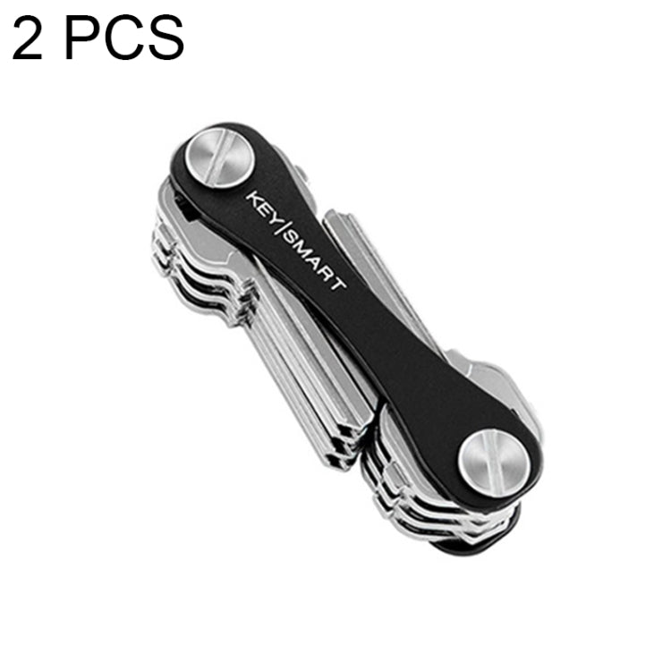 2 PCS QD-81 Large Capacity Metal Key Holder Key Organizer Key Storage Box