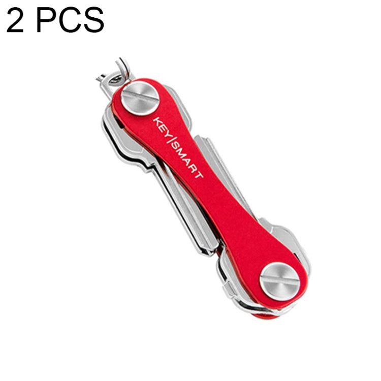 2 PCS QD-81 Large Capacity Metal Key Holder Key Organizer Key Storage Box