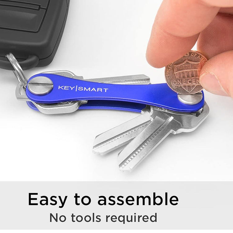 2 PCS QD-81 Large Capacity Metal Key Holder Key Organizer Key Storage Box