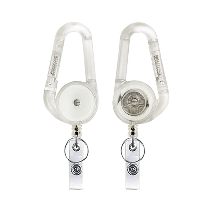 Retractable Mountain Buckle Keychain