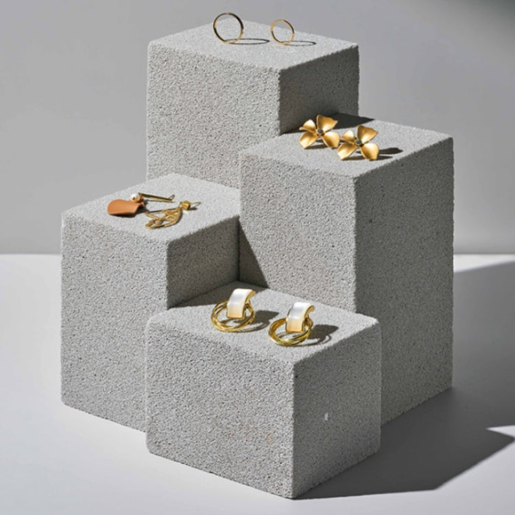 Jewelry Still Life Ornaments Geometry Photography Props, Size: Square 12x12x3.5 cm