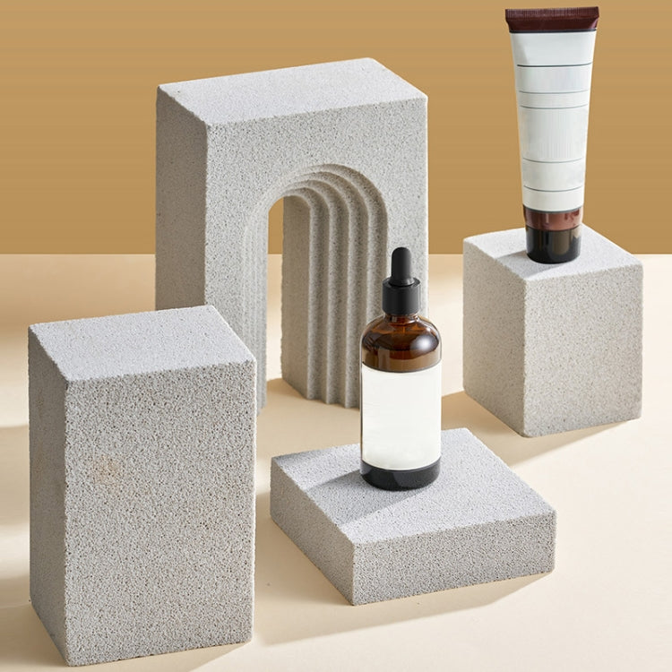 Jewelry Still Life Ornaments Geometry Photography Props, Size: Square 12x12x3.5 cm