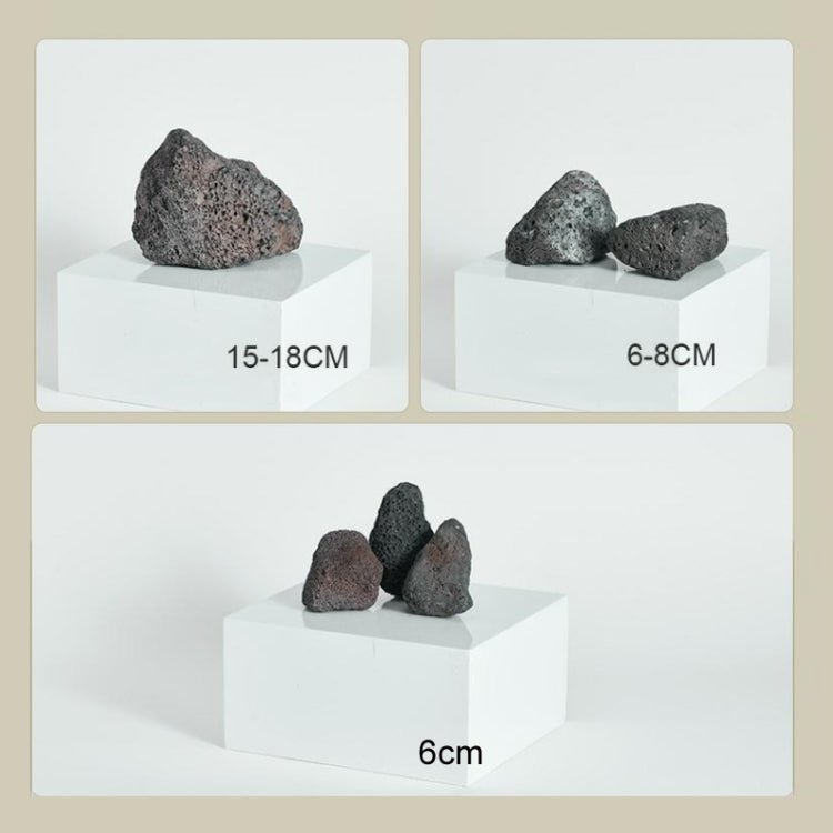 3 PCS 6cm Irregular Volcanic Stone Photo Decoration Props Window Display Ornaments