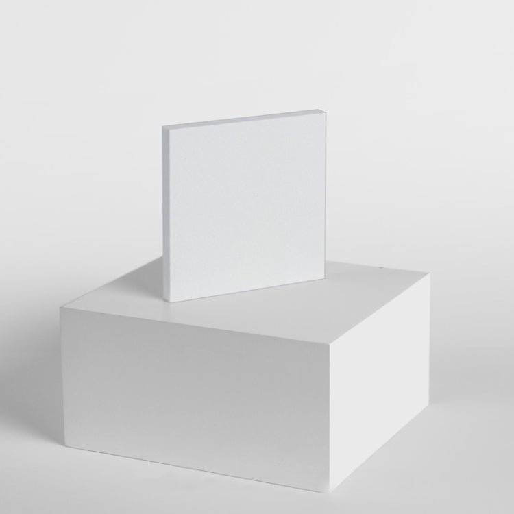 Natural Raw Stone Ornaments Photography Props, Color: White 10x10cm