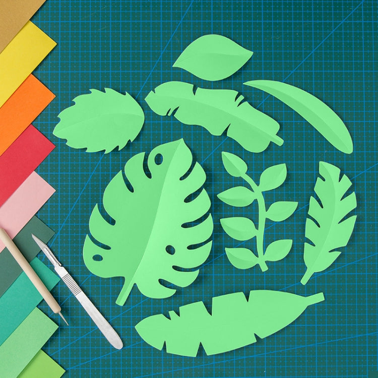 Paper-cut Leaf Ornaments Photography Props