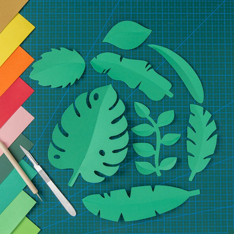 Paper-cut Leaf Ornaments Photography Props