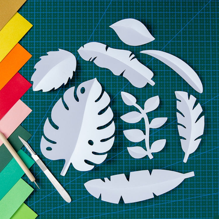 Paper-cut Leaf Ornaments Photography Props