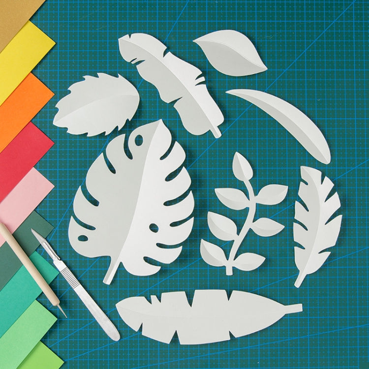 Paper-cut Leaf Ornaments Photography Props