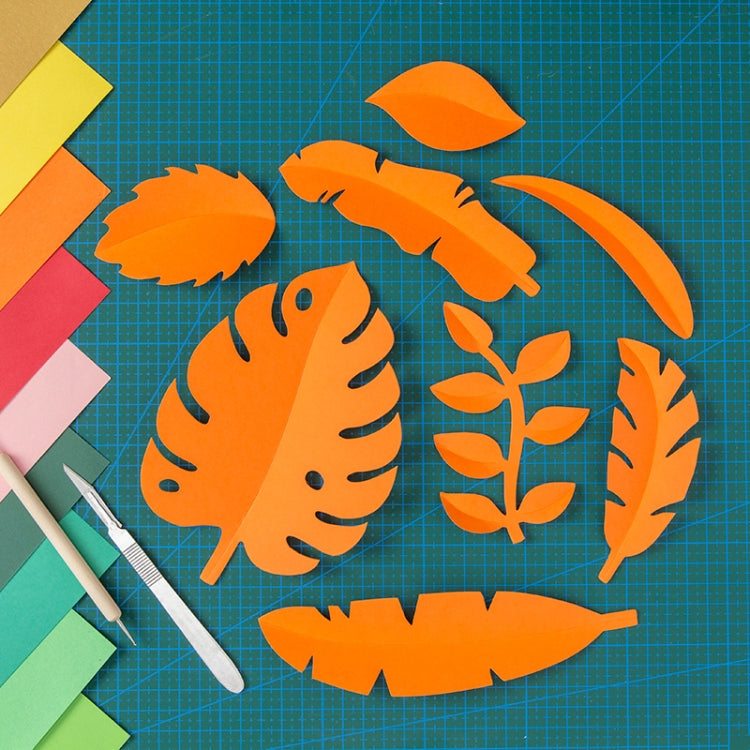 Paper-cut Leaf Ornaments Photography Props