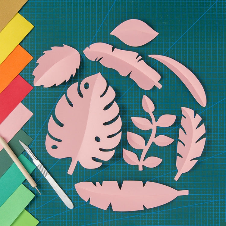 Paper-cut Leaf Ornaments Photography Props