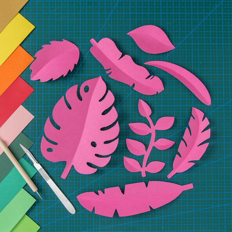 Paper-cut Leaf Ornaments Photography Props