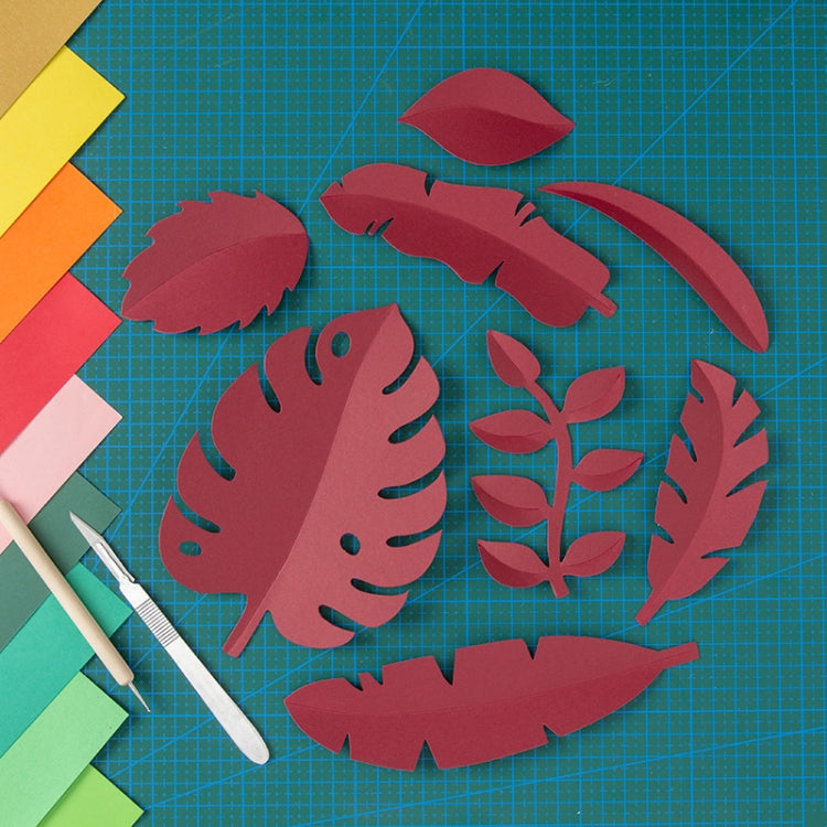 Paper-cut Leaf Ornaments Photography Props