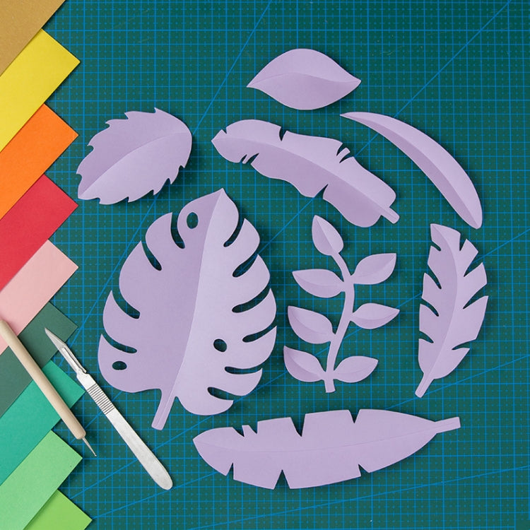 Paper-cut Leaf Ornaments Photography Props