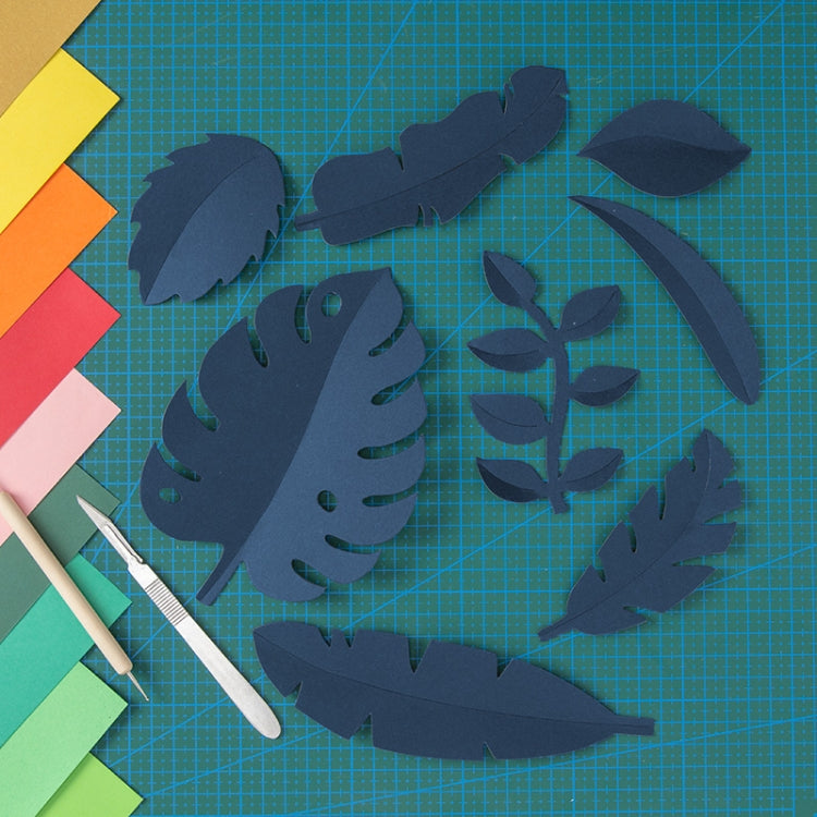 Paper-cut Leaf Ornaments Photography Props