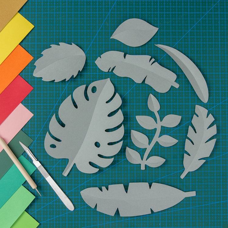 Paper-cut Leaf Ornaments Photography Props