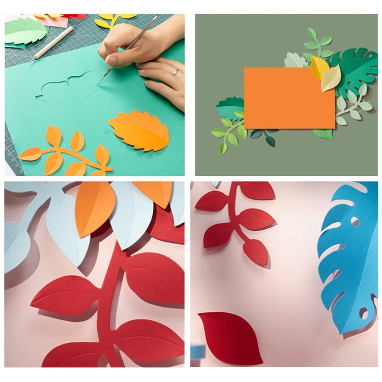 Paper-cut Leaf Ornaments Photography Props