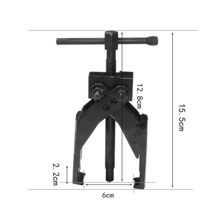 Two-claw Cross Spiral Bearing Removing Wheel Pulpper(15.5 cm)