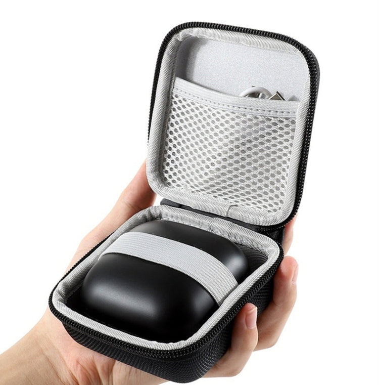 For Powerbeats Pro Bluetooth Headset Storage Bag Hard Shell Protective Cover(Black)