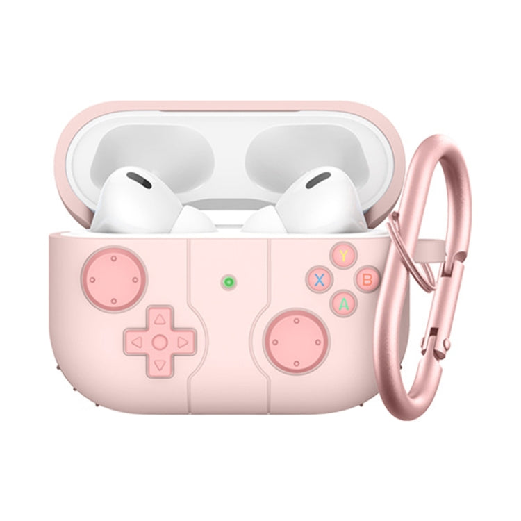 For Airpods Pro 2 Soft Shell Drop-proof Silicone Headphone Cover With Hook