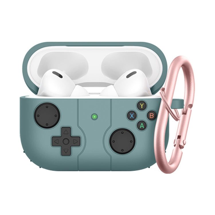 For Airpods Pro 2 Soft Shell Drop-proof Silicone Headphone Cover With Hook