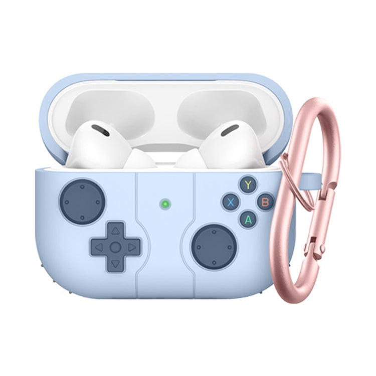 For Airpods Pro 2 Soft Shell Drop-proof Silicone Headphone Cover With Hook