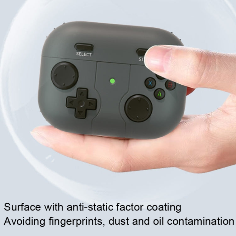 For Airpods Pro 2 Soft Shell Drop-proof Silicone Headphone Cover With Hook