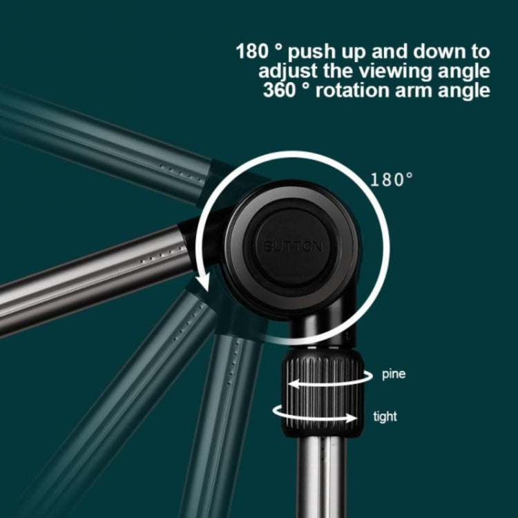 WS-21009 Cantilever Lazy Phone Stand Tablet Desktop Stand(Black)