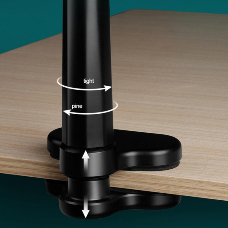 WS-21009 Cantilever Lazy Phone Stand Tablet Desktop Stand(Black)