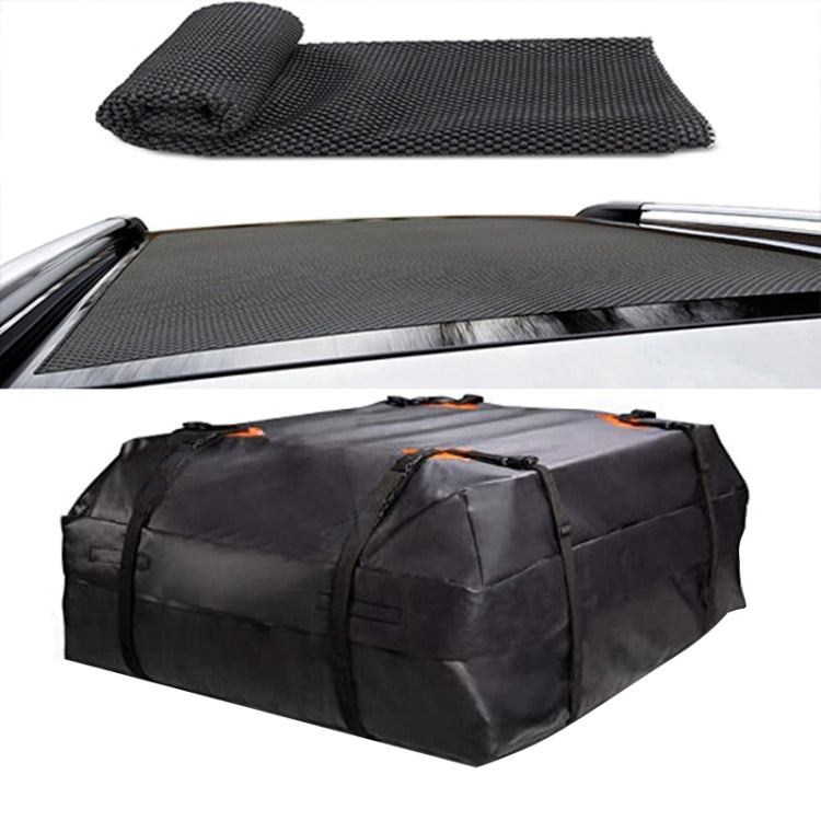 600D Oxford Cloth Car Roof Waterproof Luggage Storage Bag, Style: Roof Pack+Non-slip Mat
