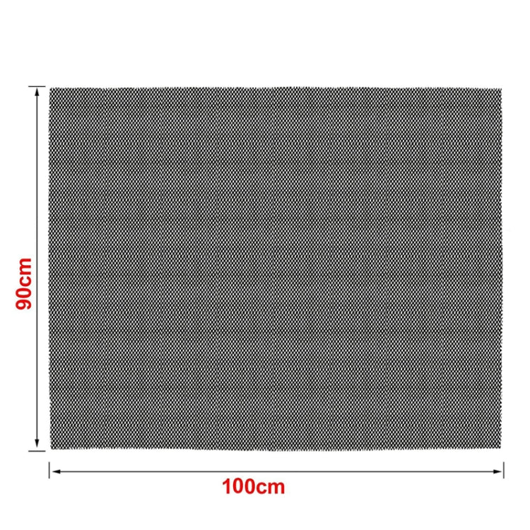 600D Oxford Cloth Car Roof Waterproof Luggage Storage Bag, Style:100x90cm Non-slip Mat