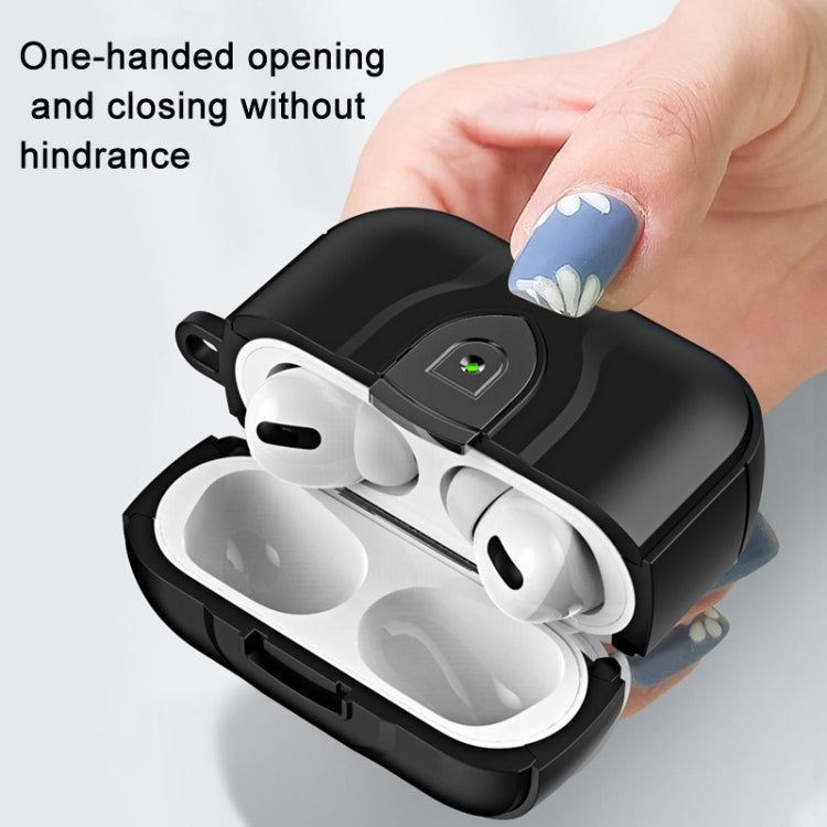 For AirPods Pro TPU + PC Full Wrap Type Protection Case Cover