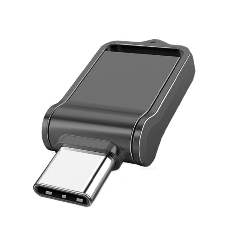 16GB USB 2.0 + Type-C/USB-C High Speed Mini Computer and Phone Dual-purpose Rotary U Disk