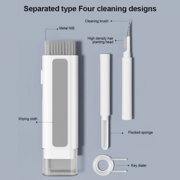 Q3 6 In 1 Bluetooth Headset Cleaning Set Portable Headset Computer Keyboard Cleaning Tools