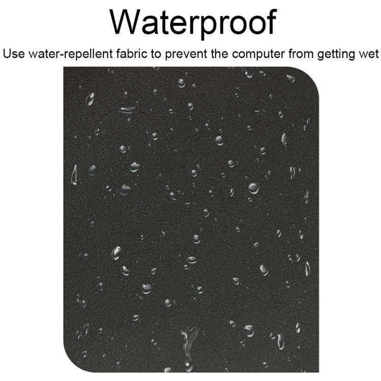 2 PCS 36994 Neoprene Waterproof Foldable Laptop Protective Case, Size: 17 inches