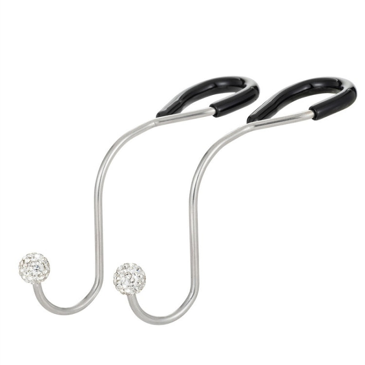 Multifunctional Car Seat Hooks With Diamond Inlay