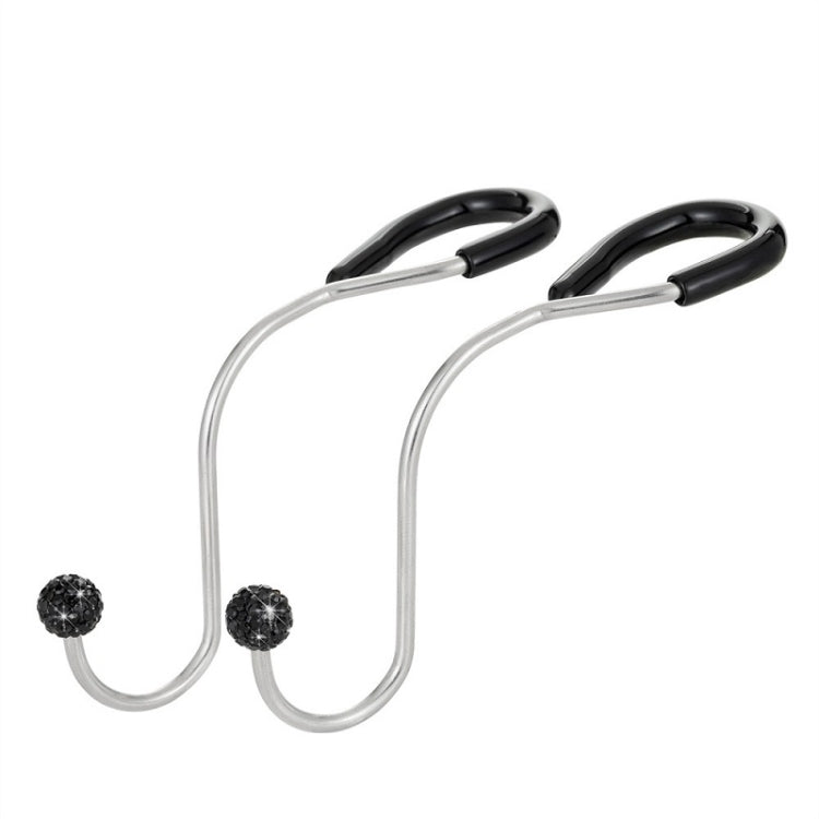 Multifunctional Car Seat Hooks With Diamond Inlay