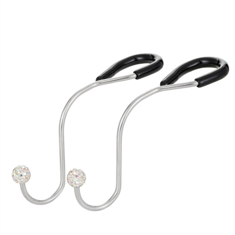 Multifunctional Car Seat Hooks With Diamond Inlay