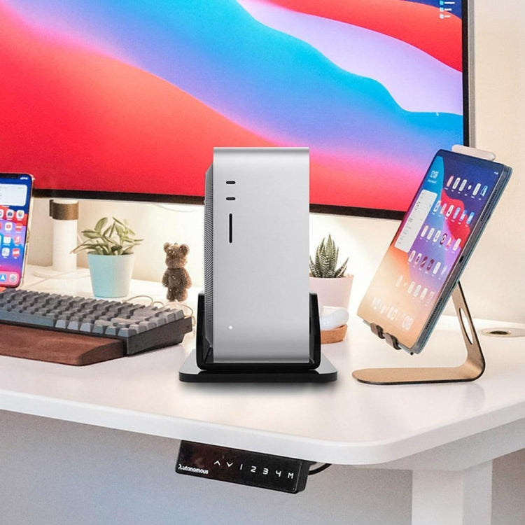 For Mac Studio Acrylic Bracket Host Box Storage Rack,Style: Desktop Type