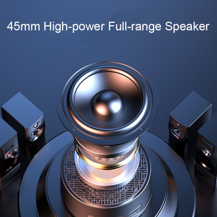 A8 TWS Stereo Round Mini Bluetooth Speaker HIFI Sound Quality Smart Speaker(Bluetooth Version)