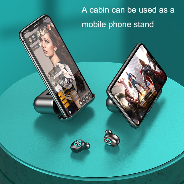 F9 Noise Reduction In-ear Touch Display HD Bluetooth 5.2 Wireless TWS Earphone