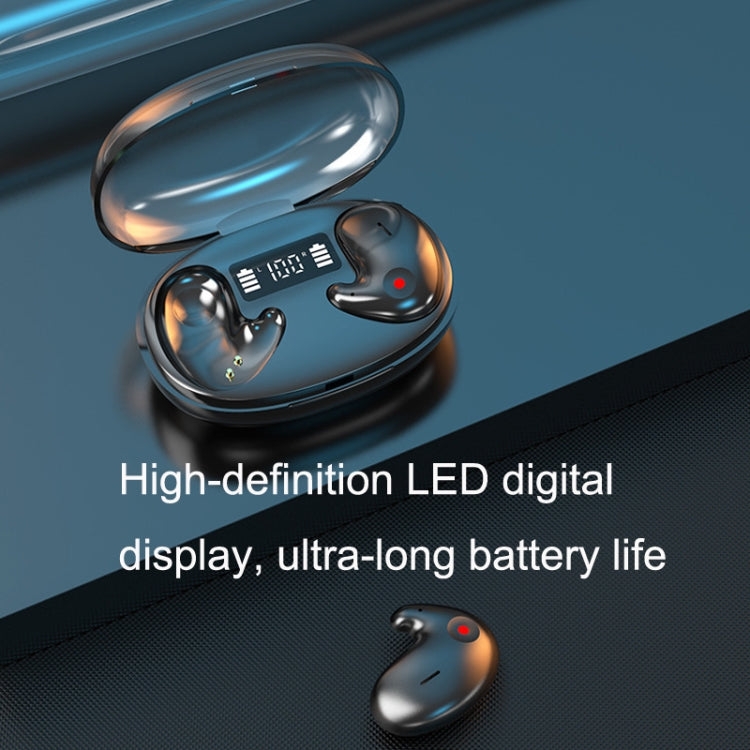 S23 Digital Ultra-thin Mini Anti-touch Wireless Bluetooth Earphone Bone-Conduction Sleep TWS Earphone