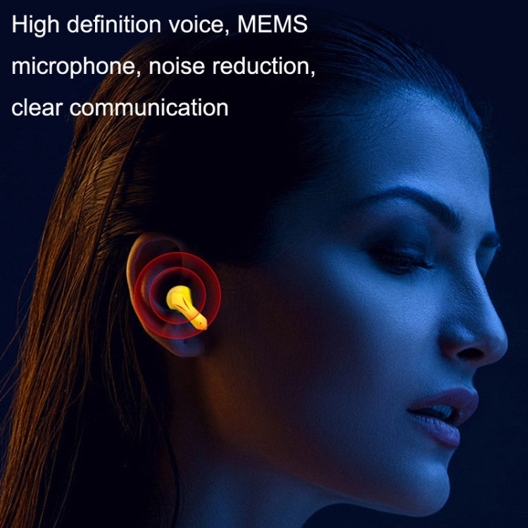 L15 Semi-in-ear Game Sound Identification Super Long Standby Wireless Bluetooth TWS Earphone(Black)