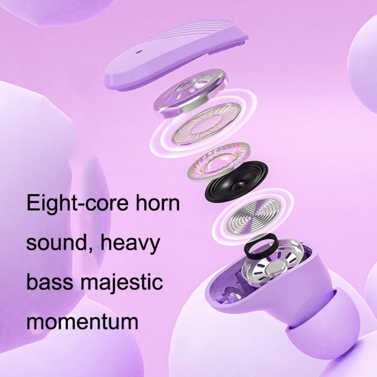 T2 LED Digital Display Magnetic Suction Mini Noise Reduction Wireless Bluetooth TWS Earphone