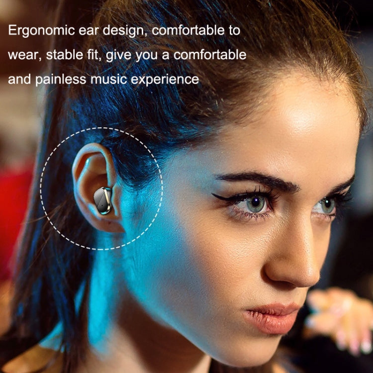 T2 LED Digital Display Magnetic Suction Mini Noise Reduction Wireless Bluetooth TWS Earphone