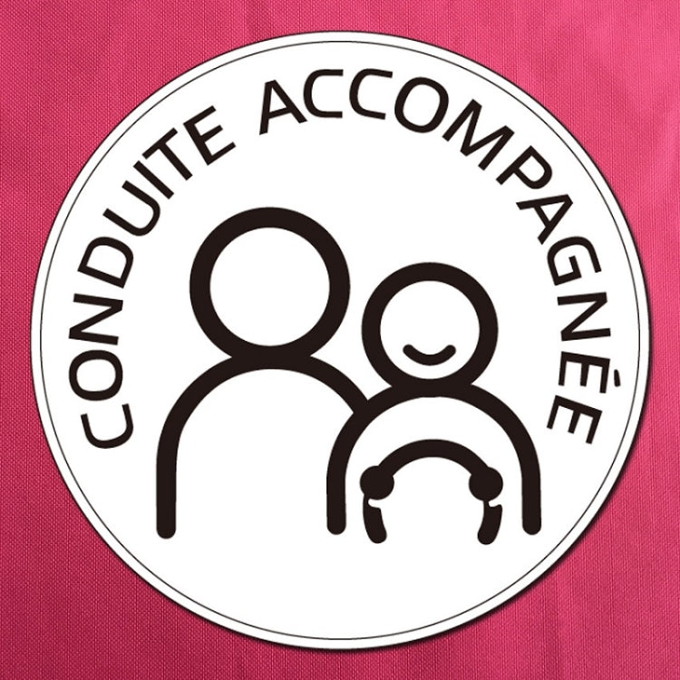 20pcs Dual People Waterproof And Sun Protection Magnetic Car Sticker(15cm)